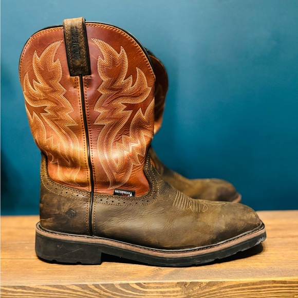 Wolverine W10764 Dark Brown Men’s Rancher Work Boot. Steel Toe, ASTM F2413-18. - Picture 3 of 9